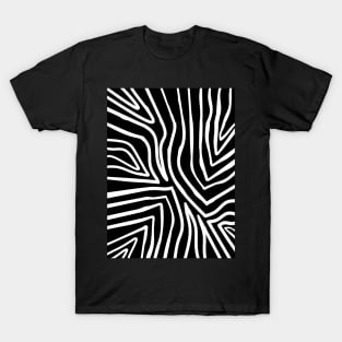 ZEBRA Stripes Reverse T-Shirt